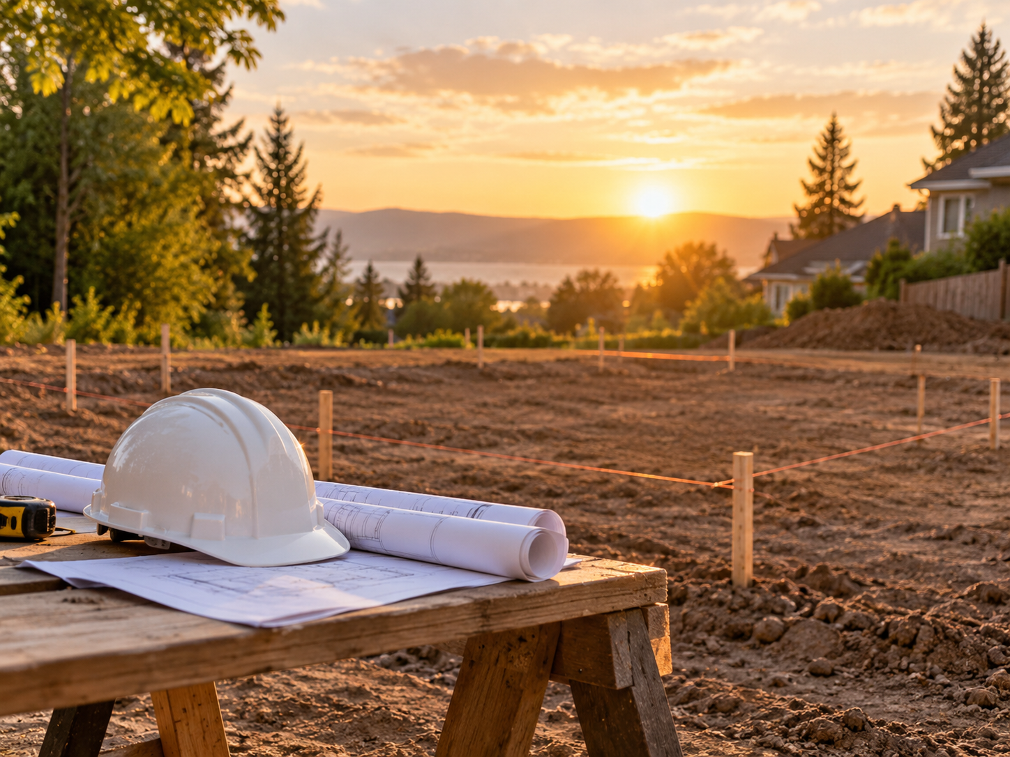 Permits & Prep - D.R. Construction process